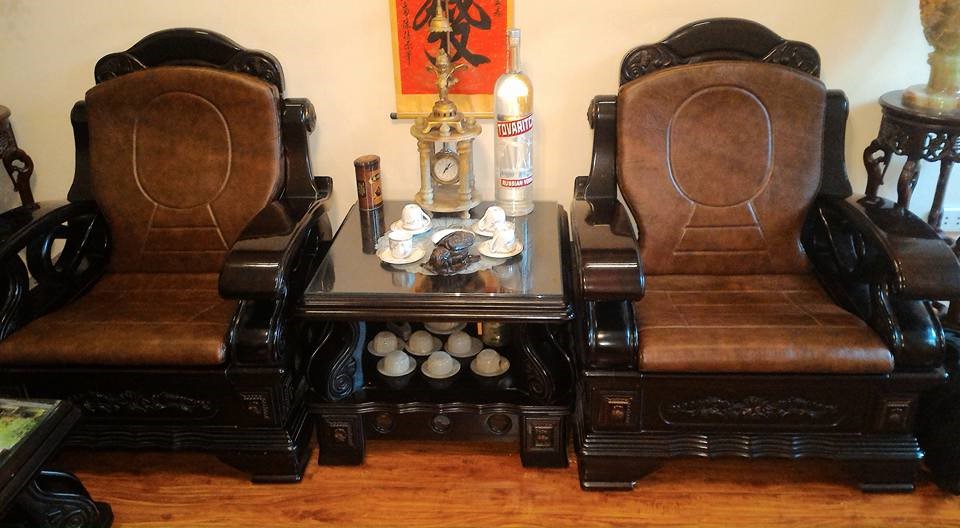 Sofa Ngọc Sơn bọc đệm ghế cực đẹp.